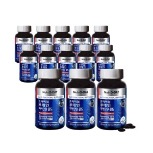 뉴트리디데이 프리미엄 루테인 지아잔틴 골드 500mg 60캡슐 (13개)