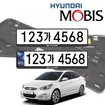 C6D6T3F2 현대비스 번호판가드 순정용 가드