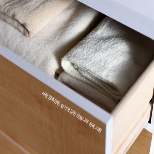 우아미가구 엘프리 2단 와이드 수납장_이미지