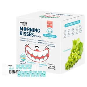더독 모닝 키세스 3in1 청포도 500g (10g x 50p) (1개)_이미지