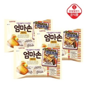 롯데제과 엄마손파이 254g (3개)