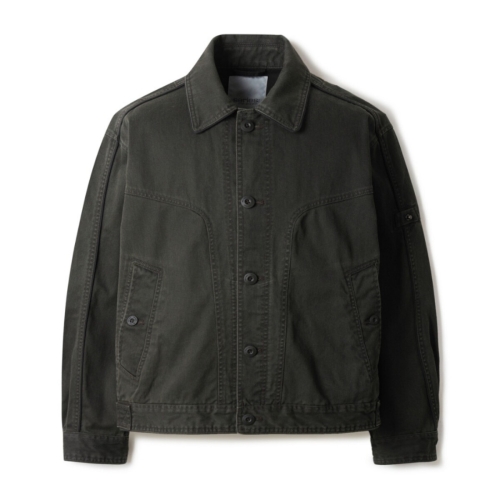 시리즈 남성 파이핑 데님 점퍼 SHUAM25541KHX_이미지