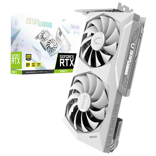 ZOTAC GAMING 지포스 RTX 3060 Ti TWIN Edge D6X 8GB White