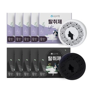 욕실의여왕 다목적 탈취제 라벤더향 230gx5개+아그노숲향 230gx5개_이미지