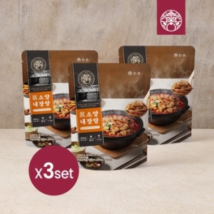 더블랙 진 소양내장탕 600g 3팩 신선냉동