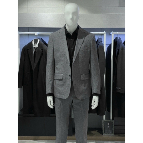 트루젠 쿨맥스 투톤그레이 풀스판 이지케어 캐쥬얼 자켓 426612011034