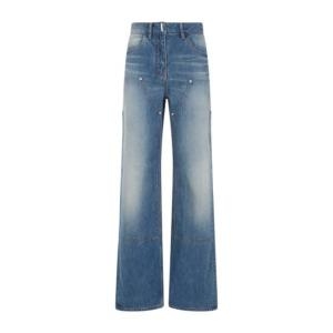  지방시 데님 스트레이트 팬츠 BW512F5Y9K BLUE