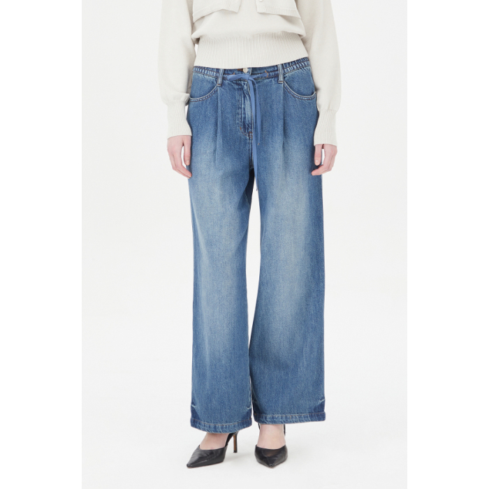 SISLEY 이밴드 스트링 데님 팬츠 SADP07411이미지입니다. 누르면 해당 게시물로 새창이동합니다.
