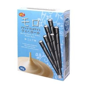  모롤 웨이퍼롤 블랙 파란색 90g