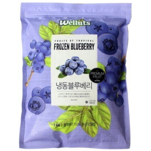 웰루츠 A등급 냉동 블루베리 1kg