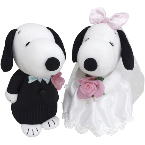 스누피 SNOOPY 벨 웨딩 서양식 봉제 인형 182074