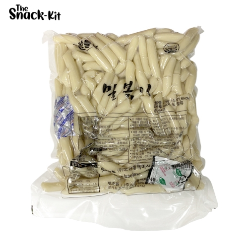 맛찬들 백미 진공포장 밀떡볶이 소 2kg 밀떡 떡볶이떡 건조떡 1봉_이미지