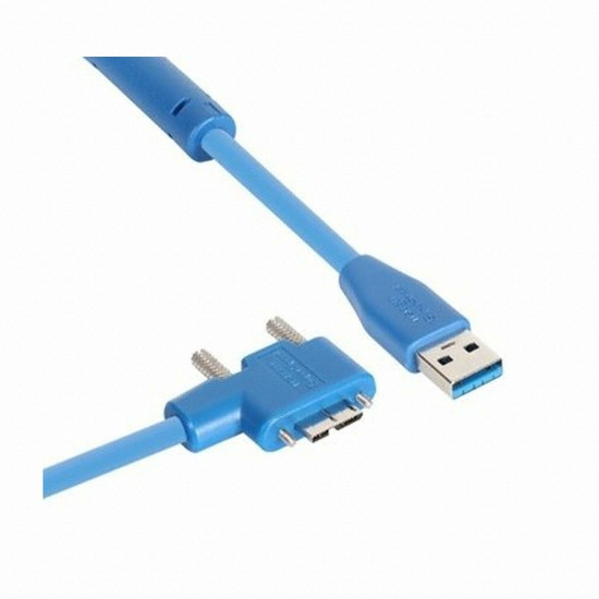 USB3.0 High-Flex AM-MicroB(오른쪽 꺾임) 리피터 케이블