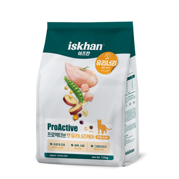 이즈칸 캣 프로액티브 유리너리케어 1.2kg (2개)_이미지