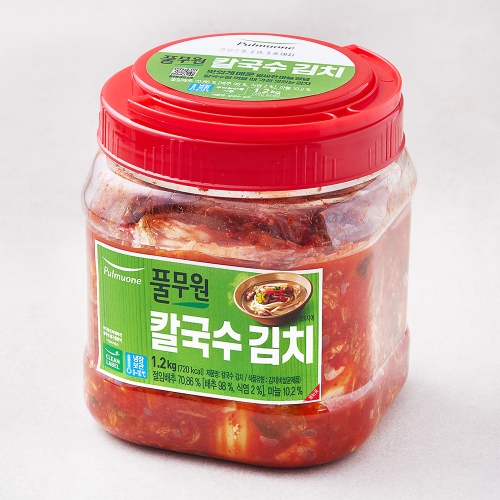 풀무원 칼국수 김치 1.2kg (1개)_이미지