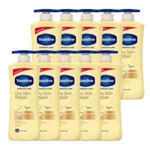 바세린 인텐시브 케어 드라이 스킨 리페어 바디로션 600ml (10개)_이미지