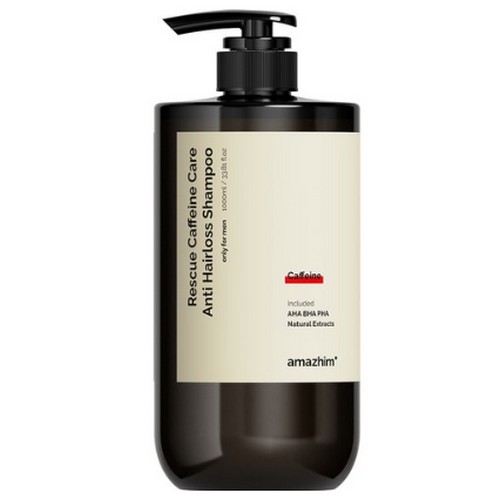 어메즈힘 레스큐 카페인 두피케어 탈모 샴푸 1000ml (2개)_이미지