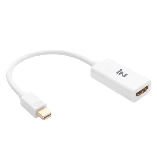 인네트워크 IN-ACTMDPH19W Mini DP to HDMI 컨버터_이미지