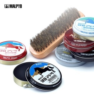 말표 구두약 모음전-왁스 크림 스폰지 액체 구두약 클_이미지