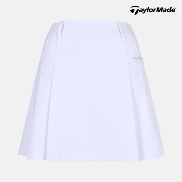 테일러메이드 부분 플리츠 큐롯 TWCUM7191 (100, 화이트)_이미지