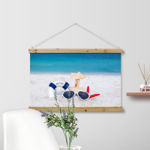 꾸밈 꾸밈 ck520-우드스크롤_90CmX60Cm-바다이야기_이미지