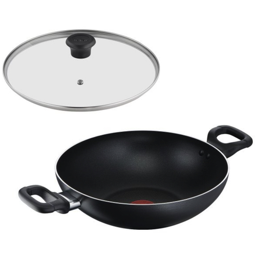 테팔 인텐시브 블랙 양수볶음팬 (28cm+유리뚜껑)_이미지