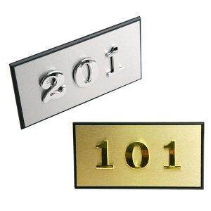 알루미늄 현관 도어 사인 호실판_이미지