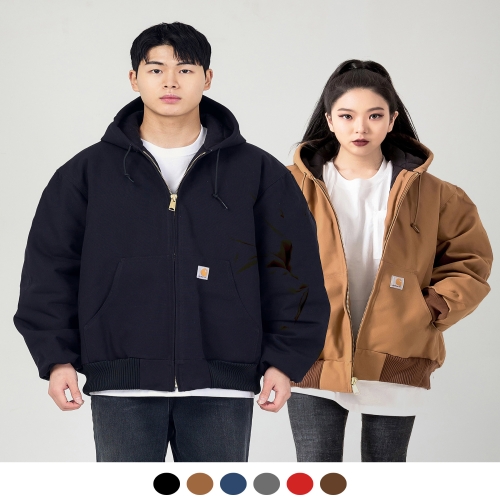 칼하트 J140 덕 액티브 자켓 퀼팅안감 DUCK ACTIVE JACKET QUILTED962_이미지