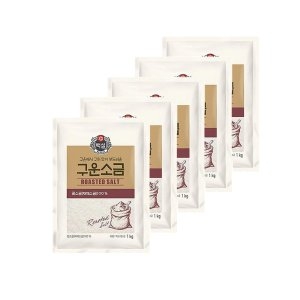  백설 구운소금 1kg [5개]