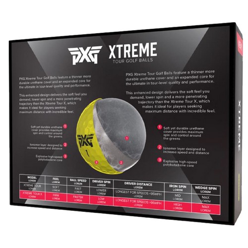 PXG 익스트림 투어 (컬러공, 24개)_이미지
