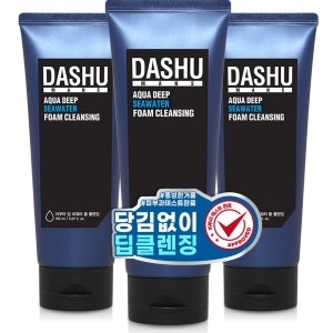 다슈 맨즈 아쿠아 딥 씨워터 폼 클렌징 150ml (4개)