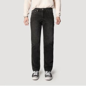 무신사 스탠다드 입점브랜드 스모크무드 스트레이트핏 흑청 S13715075_이미지