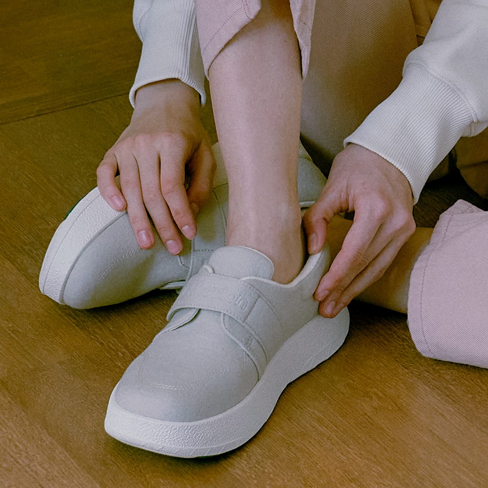 르무통 이지 발 편한 메리노울 로퍼 운동화 (아이보리)_이미지