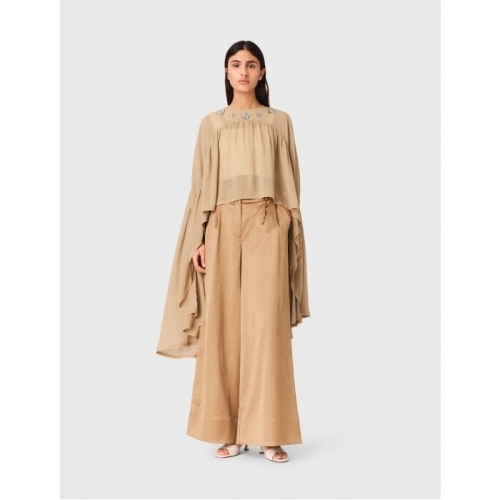 ���� Top-cape A col bijoux MFPTO01250_0014 SABLE