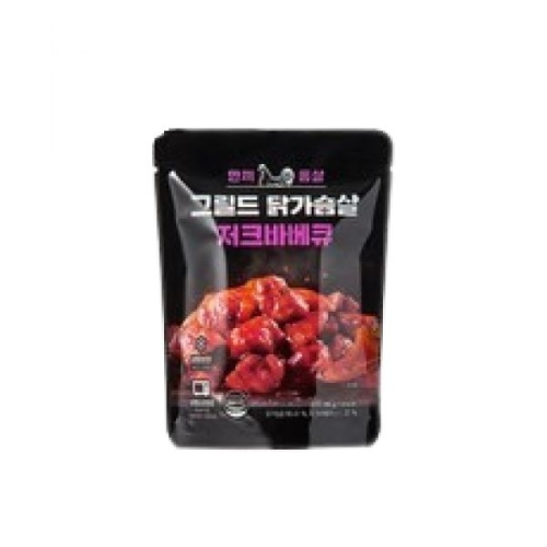 한끼통살 그릴드 닭가슴살 저크바베큐 100g