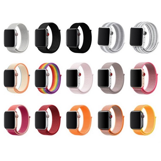 언박싱 UBX 애플워치 스포츠 루프 나일론 스트랩