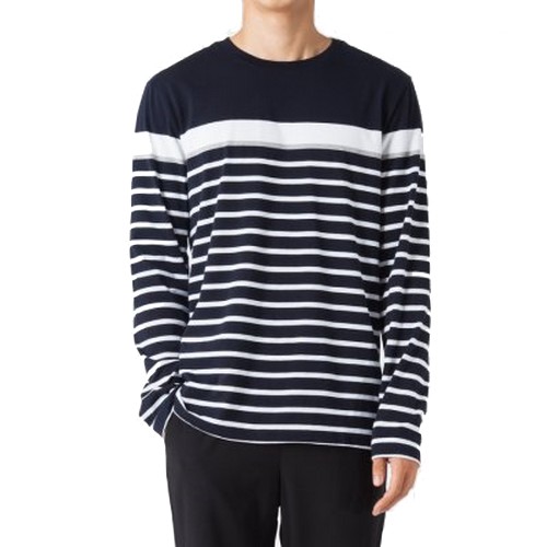 지에스지엠 체이스컬트 보더 스트라이프 티셔츠 JEZK5183B04