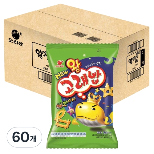오리온 왕고래밥 볶음양념맛 56g (60개)_이미지