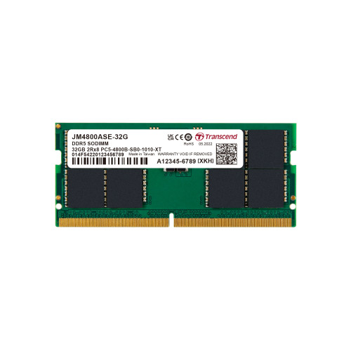 트랜센드 <b>노트북</b> <b>DDR5</b>-4800 CL40