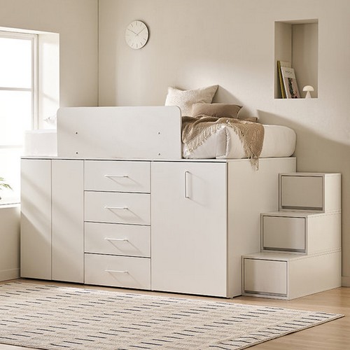  삼익가구 드로빅 빅수납 B타입 벙커침대 SS [매트별도]