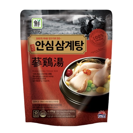 사조대림 대림선 안심 삼계탕 810g (1개)
