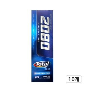 2080 시그니처 토탈블루 치약 125g (10개)_이미지
