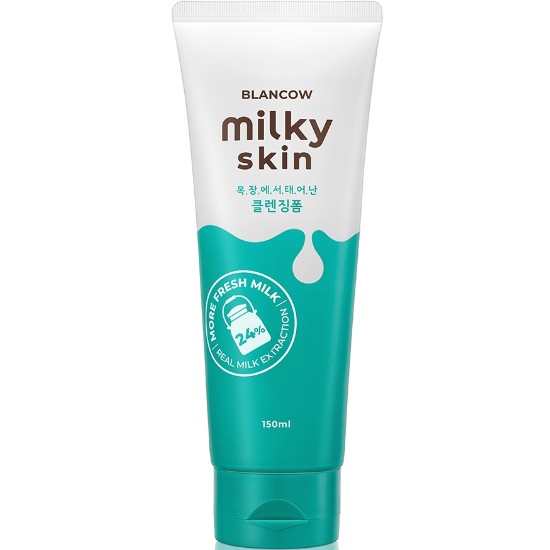 키오스킨 블랑카우 밀키스킨 클렌징폼 150ml (1개)