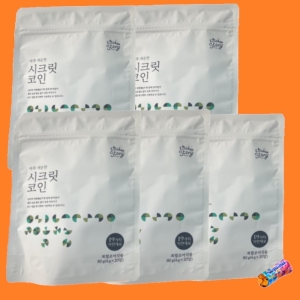 이혜정의 시크릿 코인 총 100알 5팩