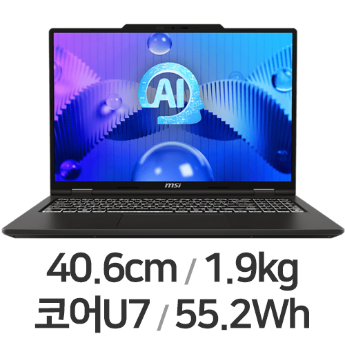MSI 벤처 프로 16 AI A1VEG-U7 2K OLED (SSD 1TB)_이미지