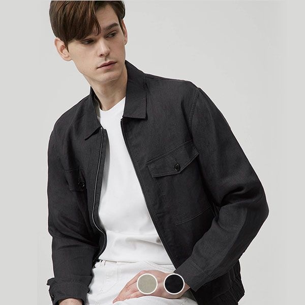 컨셉원 072515 린넨 블루종 10072515