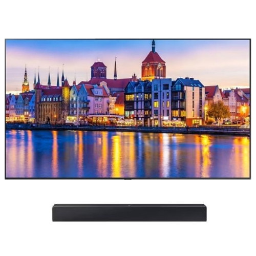 삼성전자 Crystal UHD KU85UC7000FXKR (벽걸이+사운드바, HW-C400)_이미지