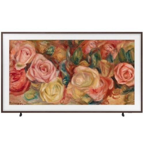 삼성전자 더 프레임 KQ50LSD03AFXKR (스탠드, 플랫 브라운)_이미지