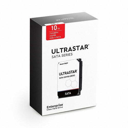 Western Digital Ultrastar DC HC330 박스 패키지 7200/256M WUS721010ALE6L4 (10TB)_이미지
