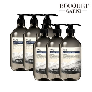 부케가르니 히말라야 허브 나드 바디 워시 시그니처향 1000ml (6개)_이미지